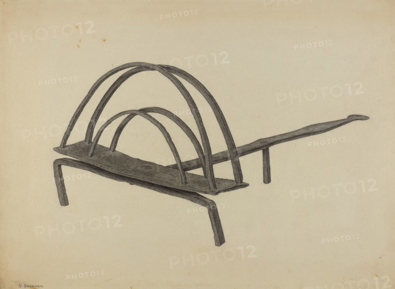 Toast Rack, c. 1939. Creator: Gordon Sanborn.