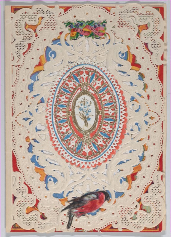 Valentine, ca. 1880. Creator: Anon.