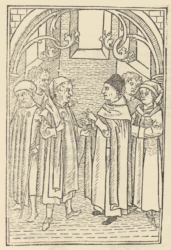 Page from Stern des Meschiah, 1477., 1477. Creator: Anon.