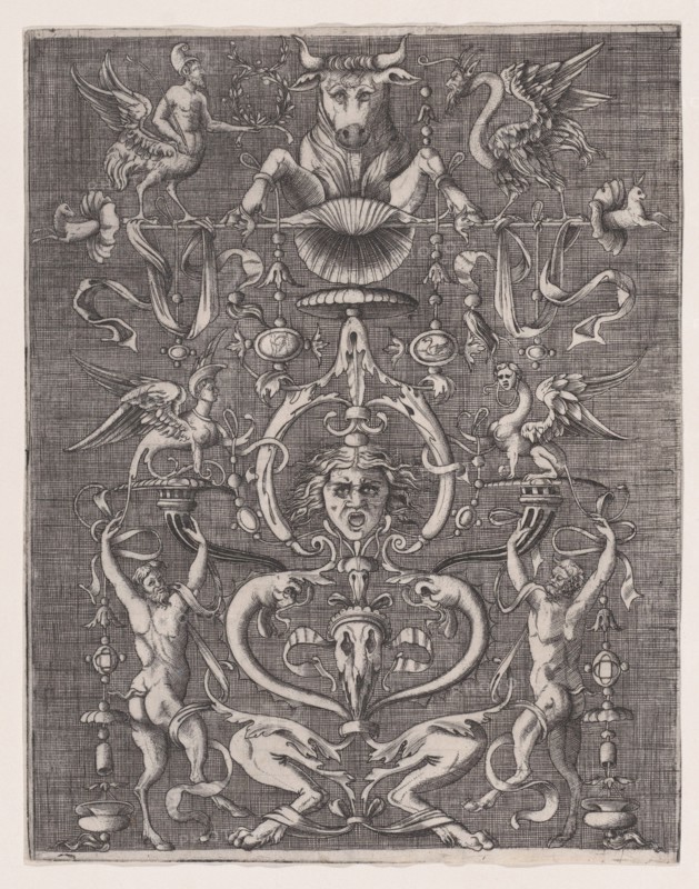 Ornamental Panel, ca. 1514-36., ca. 1514-36. Creator: Anon.