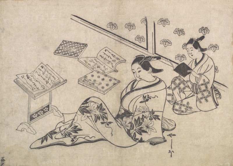 Print, early 18th century. Creator: Hishikawa Morofusa.