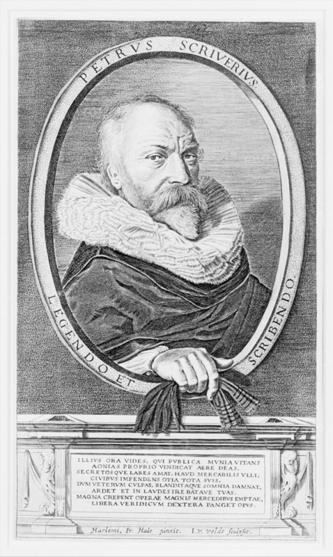 Portrait of Peter Scriverius,.n.d. Creator: Jan van de Velde II.