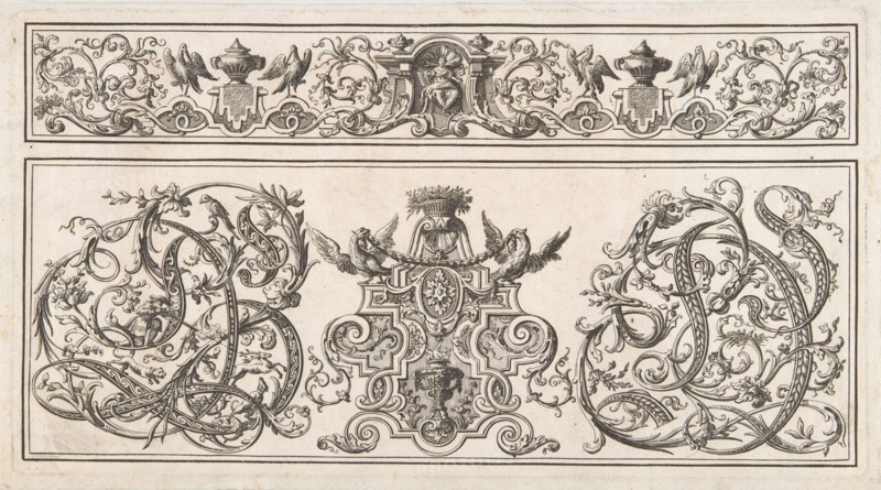 Orthographia pl.5, late 17th-mid-18th century. Creator: Johann Daniel Preissler.