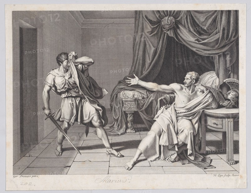 Marius, 1780-1817. Creator: Johann Heinrich Lips.