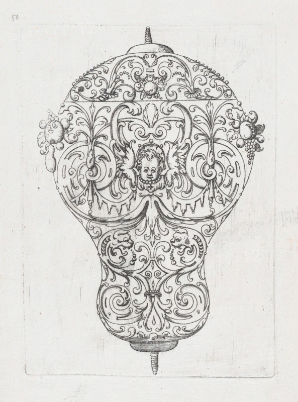 Main Part of a Cup, from Fysirungen Zum Verzeichnen Für Die Goldtschmidt, Nuremberg, 1599. Creator: Johann Sibmacher.