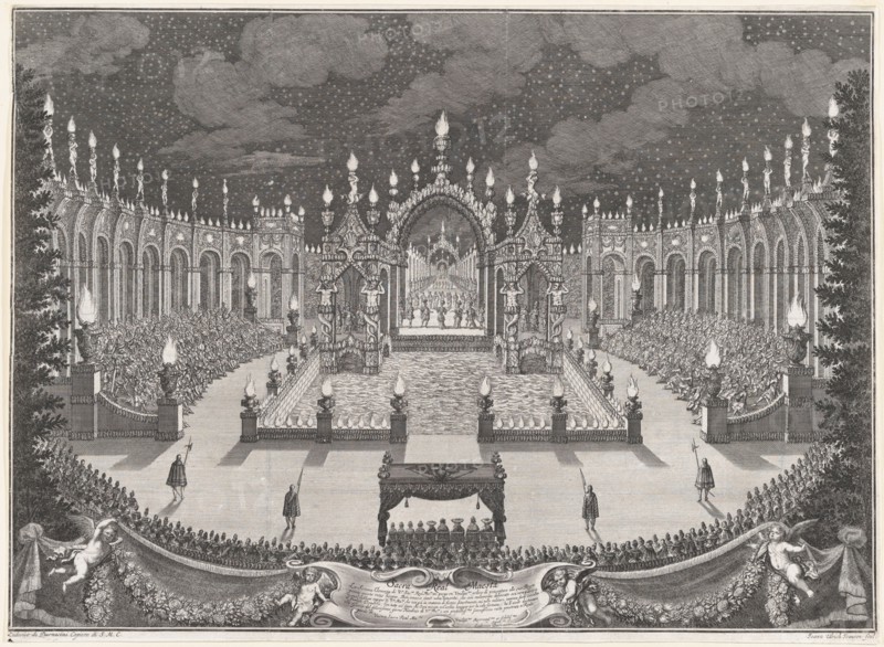 Final ballet of 'L'Euleo festeggiante nel ritorno d'Alessandro dall'India', 1699. Creator: Johann Ulrich Kraus.