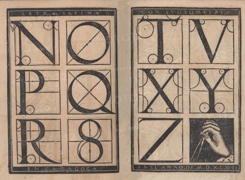 Libro Subtilissimo por el qual se enseña a escrevir . . . ., 1564. Creator: Written by Juan de Yciar.
