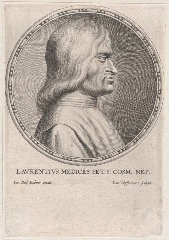 Portrait of Lorenzo de' Medici, 1610-50. Creator: Lucas Vorsterman.