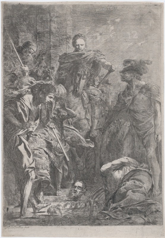 The Beheading of St. Paul,.n.d. Creator: Michael Lucas Leopold Willmann.