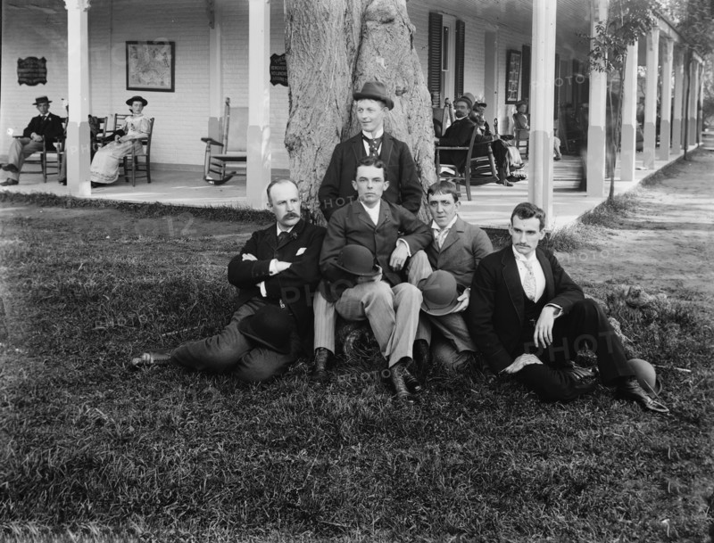 Group - Marshall Hall, Maryland, 1893. Creator: William Cruikshank.
