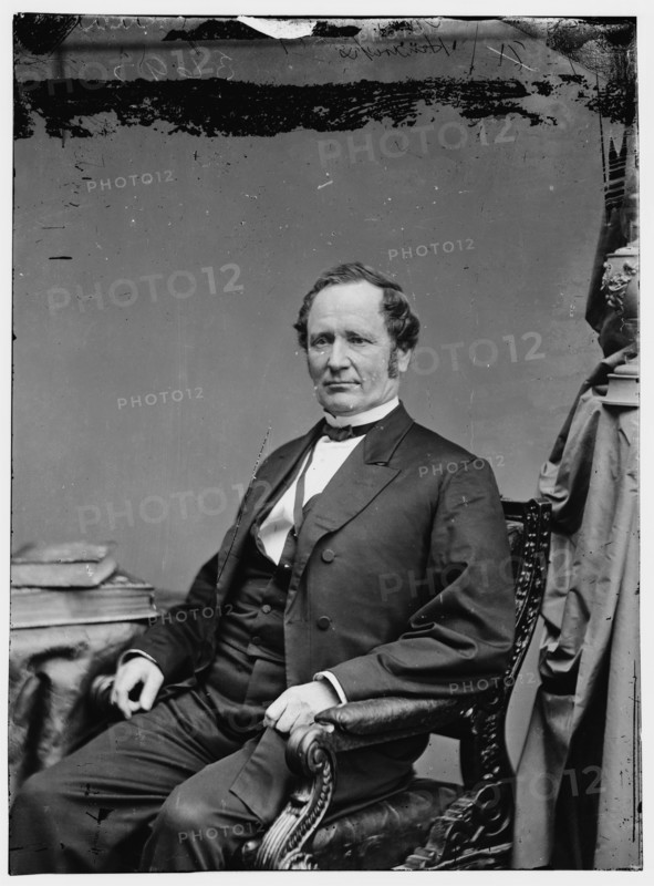 Thomas Andrews Hendricks of Ohio, between 1870 and 1880. Creator: Unknown.