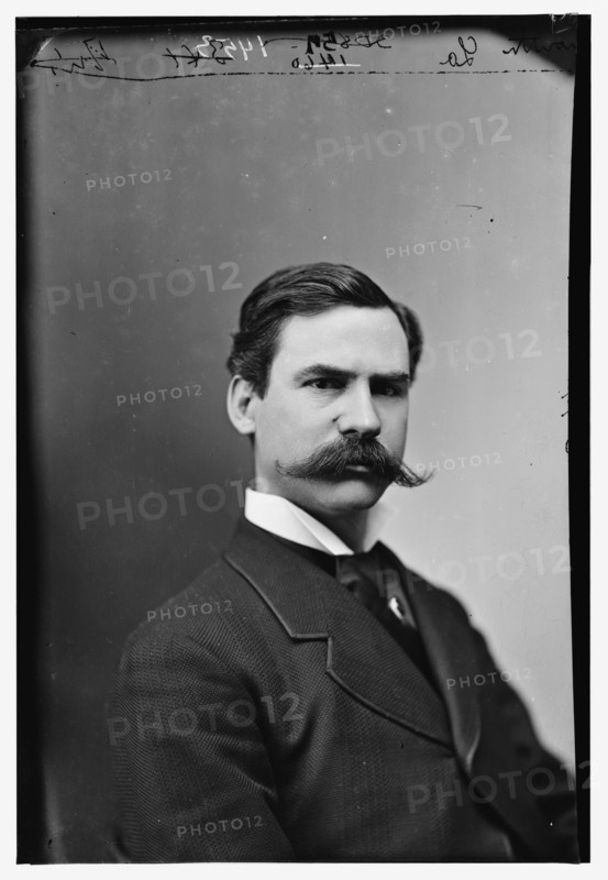 Governor Henry Clay Warmoth of Louisiana, between 1870 and 1880. Creator: Unknown.