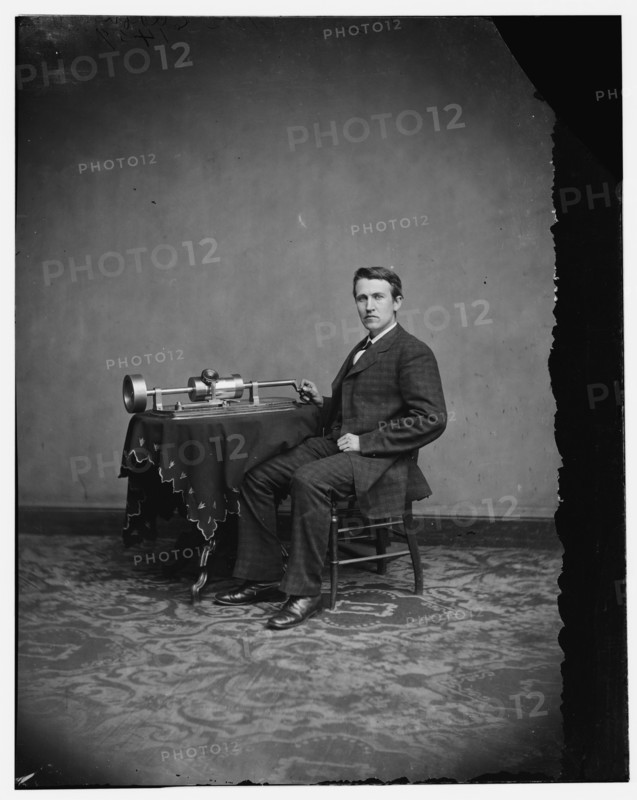 Thomas Edison, 1878. Creator: Unknown.