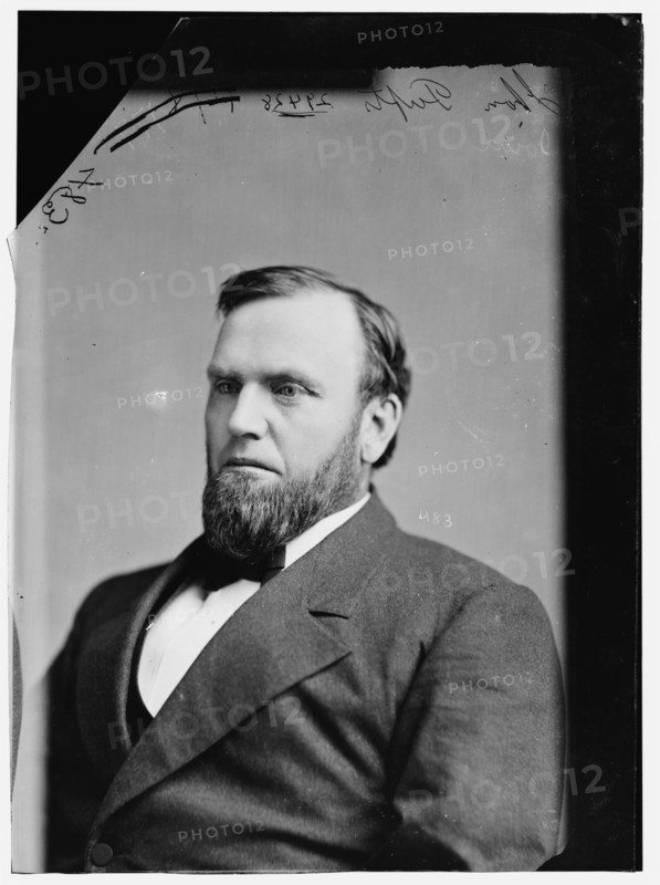 John Quincy Adams Tufts of Iowa, between 1870 and 1880. Creator: Unknown.