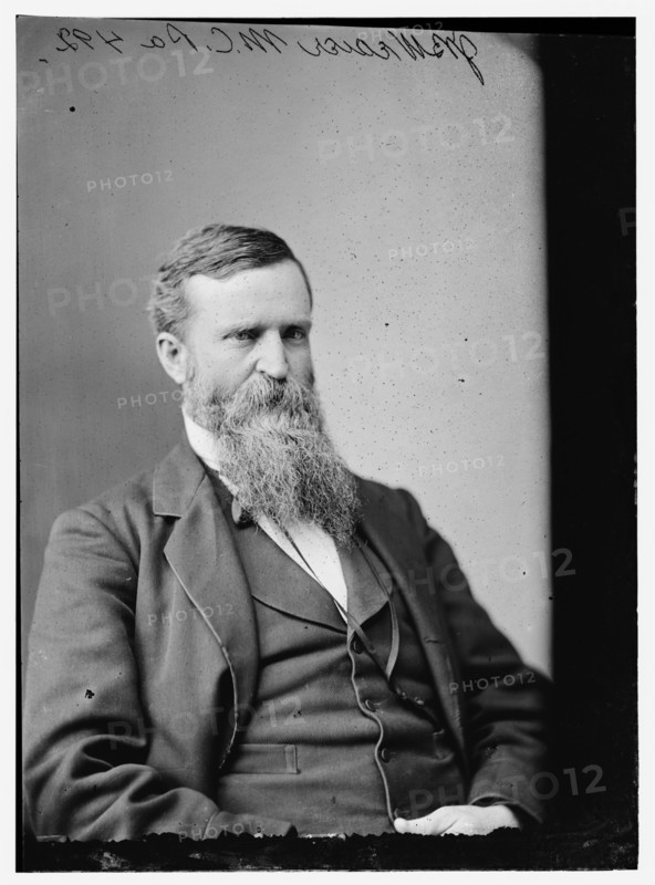 James Baird Weaver of Iowa, between 1870 and 1880. Creator: Unknown.