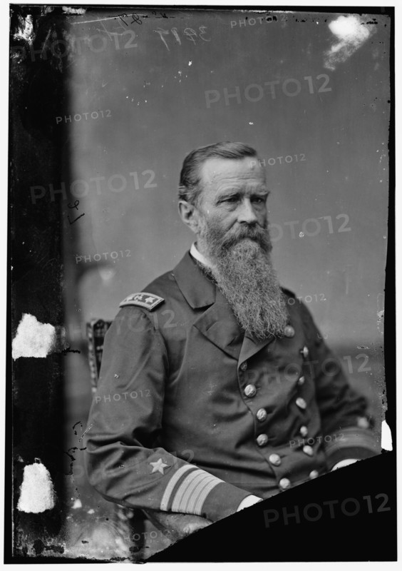 Admiral John Lorimer Worden, US Navy, between 1870 and 1880. Creator: Unknown.