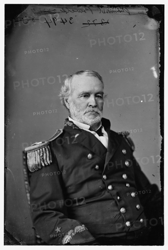 Admiral Levin M. Powell, between 1870 and 1880. Creator: Unknown.