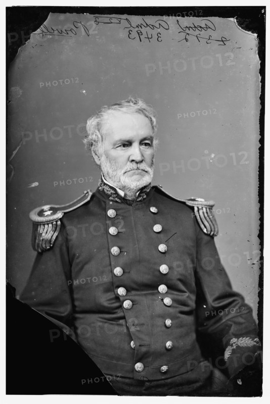 Admiral Levin M. Powell, between 1870 and 1880. Creator: Unknown.