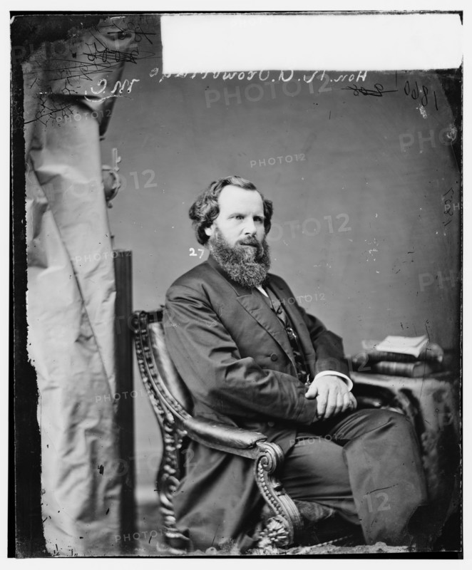 Rowland Ebenezer Trowbridge of Michigan, between 1860 and 1875. Creator: Unknown.