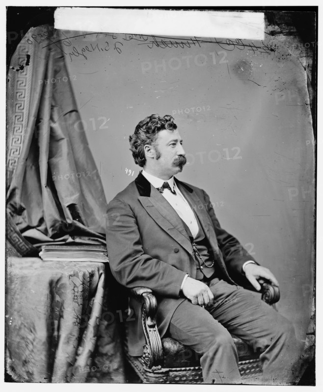 James Scott Negley of Pennsylvania, between 1860 and 1875. Creator: Unknown.