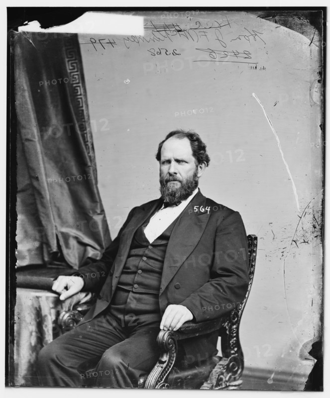 John Franklin McKinney of Ohio, between 1860 and 1875. Creator: Unknown.