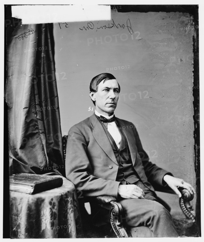 Jackson Orr of Iowa, between 1860 and 1875. Creator: Unknown.