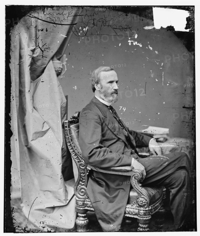 George Washington Julian, between 1860 and 1875. Creator: Unknown.