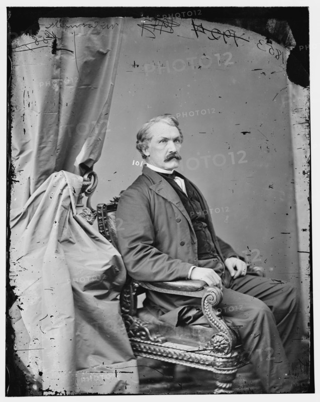 Unidentified man "McCormick' scratched on plate, between 1860 and 1875. Creator: Unknown.