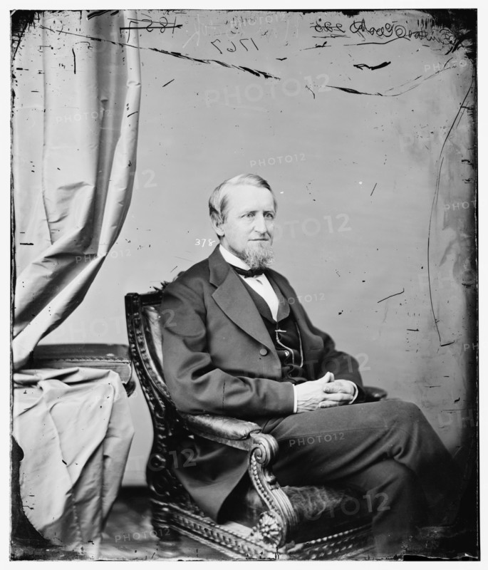 Burton Chauncey Cook of Illinois, between 1860 and 1875. Creator: Unknown.