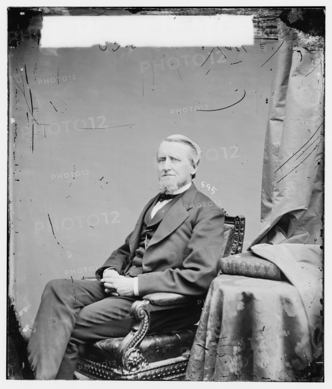 Burton Chauncey Cook of Illinois, between 1860 and 1875. Creator: Unknown.