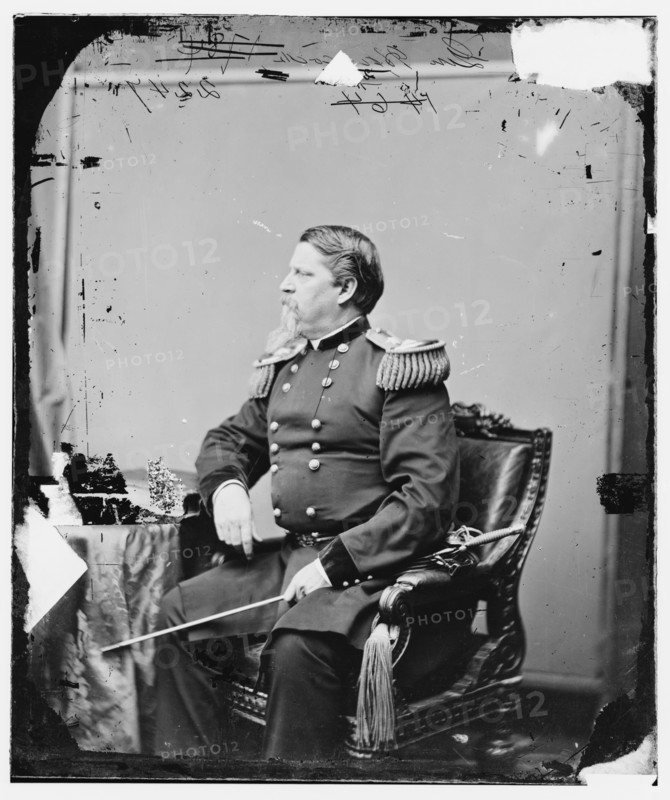 General Winfield Scott Hancock, between 1860 and 1875. Creator: Unknown.