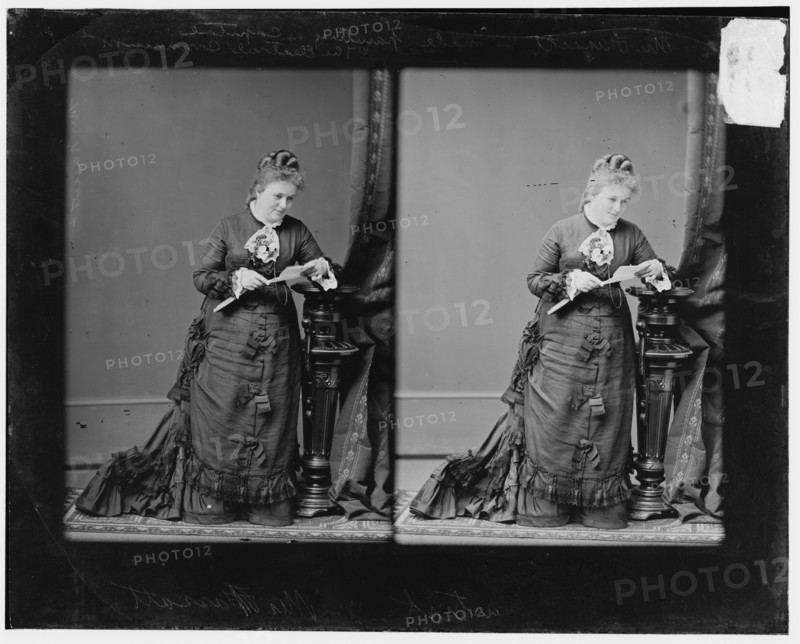 Mrs Cornelia Adele Fassett (Artist) Painted "The Electoral Commission" in U.S. Capitol, 1877 or 1878 Creator: Unknown.