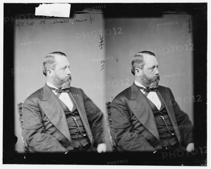 Amos Clark Jr. of New Jersey, between 1865 and 1880. Creator: Unknown.