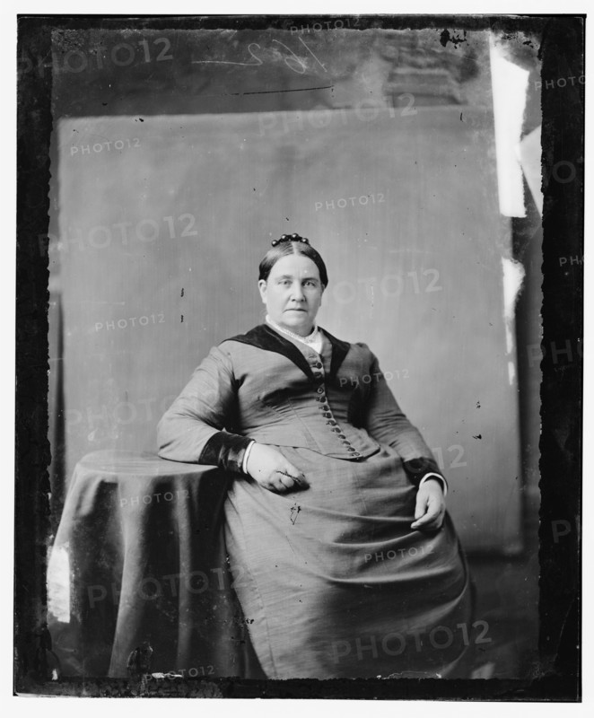 Miss Ballenger, great-grandmother of (Grace and Gladys Price), between 1865 and 1880. Creator: Unknown.