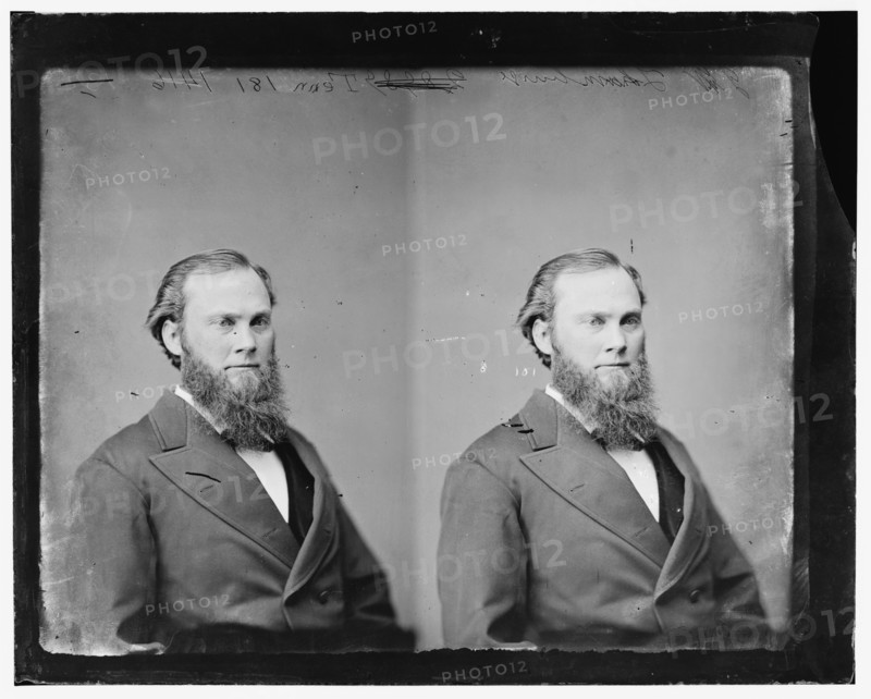 Jacob Montgomery Thornburgh of Tennessee, between 1865 and 1880. Creator: Unknown.