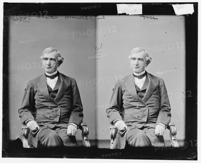 Justin Smith Morrill of Vermont, between 1865 and 1880. Creator: Unknown.