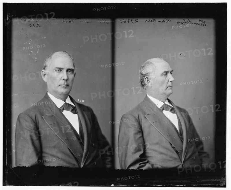 Franklin Landers of Indiana, between 1865 and 1880. Creator: Unknown.