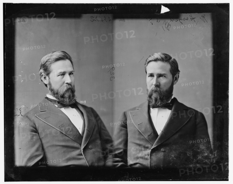 William Hartzell of Illinois, 1865-1880. Creator: Unknown.