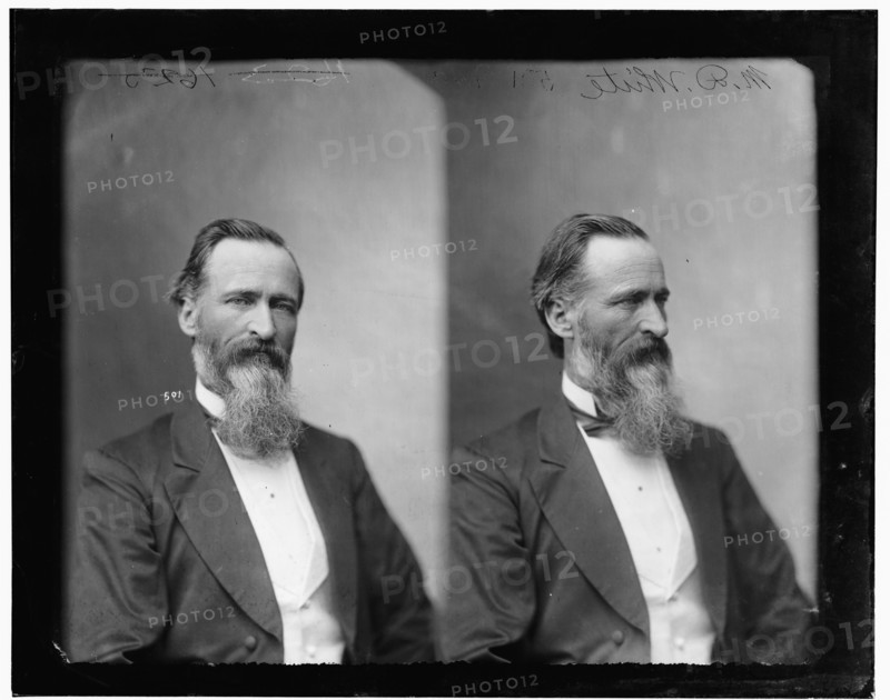 M.D. White of Indiana, 1865-1880. Creator: Unknown.