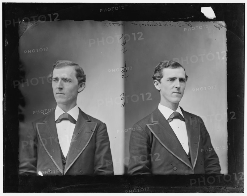 W.S. Shallenberger of Mississippi, 1865-1880.  Creator: Unknown.