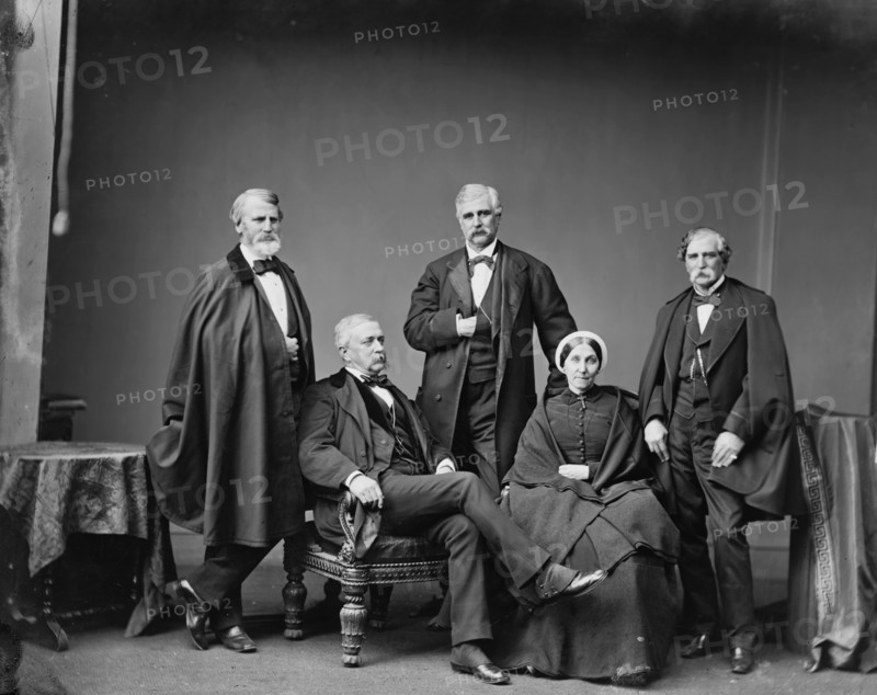 James G. Berret, Mayor of Washington & group, between 1865 and 1880. Creator: Unknown.