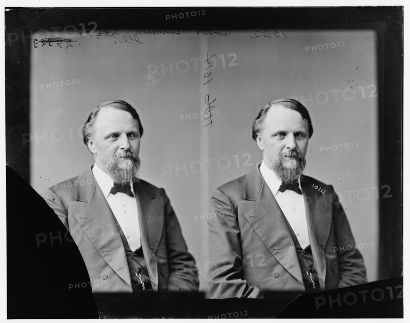 Horatio C. Burchard of Illinois, 1865-1880. Creator: Unknown.