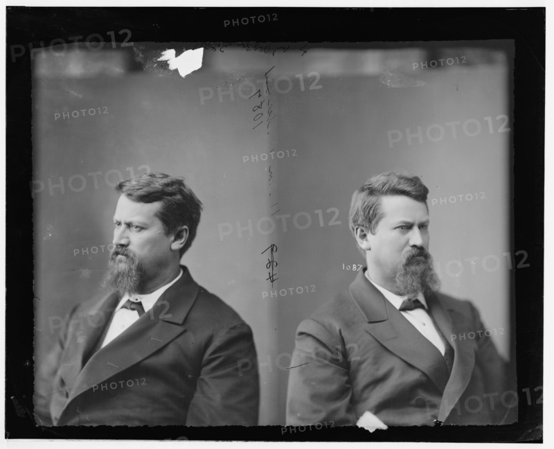 Hiram Barber Jr. of Illinois, 1865-1880. Creator: Unknown.