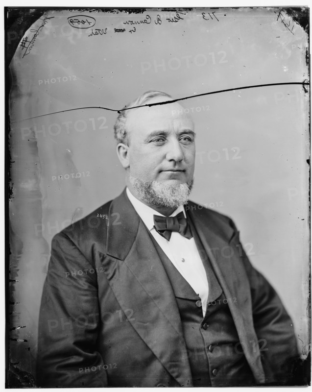George Quayle Cannon, delegate of Utah, between 1865 and 1880. Creator: Unknown.