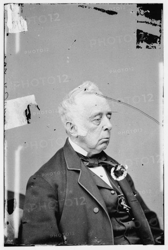 Reverdy Johnson, between 1855 and 1865. Creator: Unknown.
