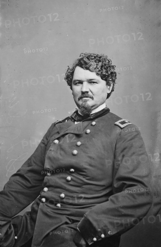 General Samuel Davis Sturgis, between 1855 and 1865. Creator: Unknown.