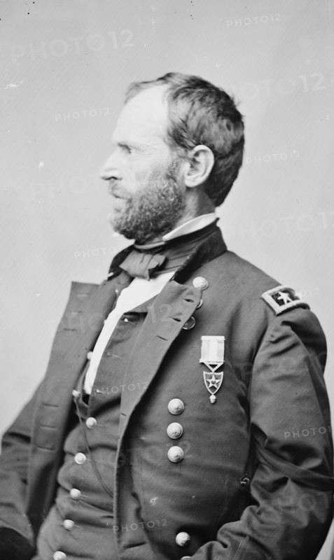 Gen. William T. Sherman, between 1855 and 1865. Creator: Unknown.
