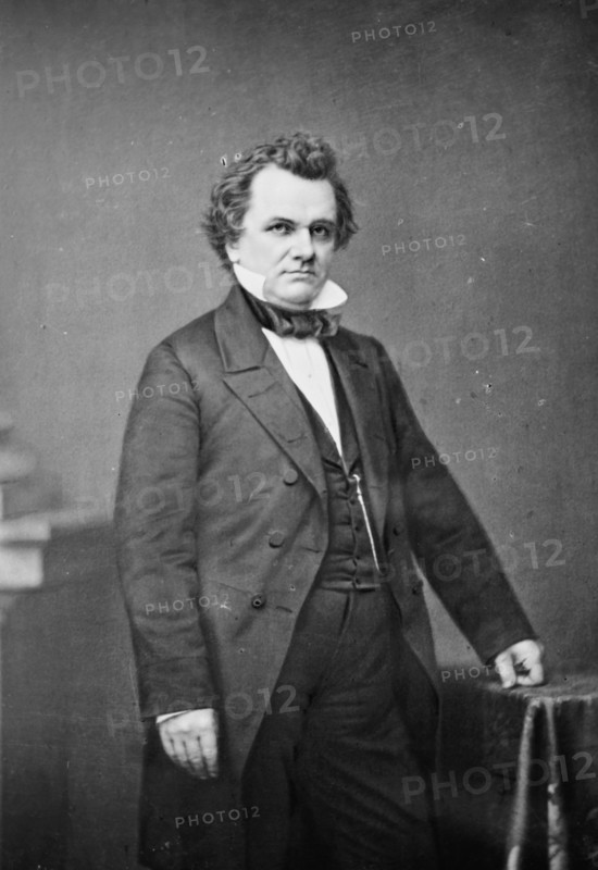 Stephen A. Douglas, between 1855 and 1865. Creator: Unknown.