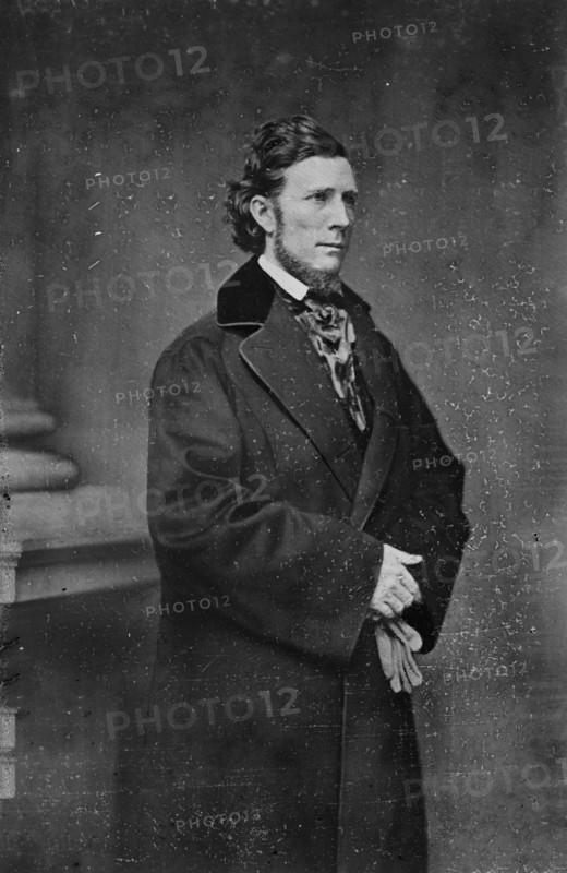 Brutus Junius Clay of Kentucky, between 1855 and 1865. Creator: Unknown.