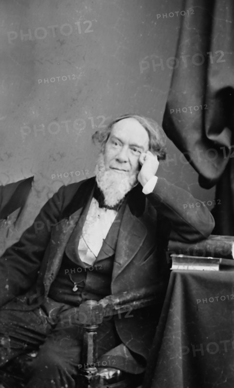 Prof. Alexander Dallas Bache, between 1855 and 1865. Creator: Unknown.
